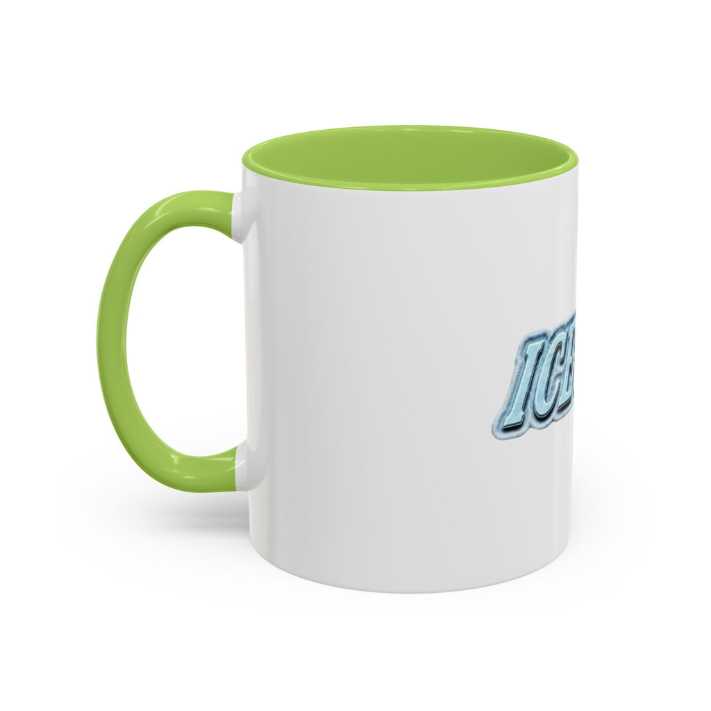 Iceman Accent Coffee Mug — Frosted Retro Text 11/15oz