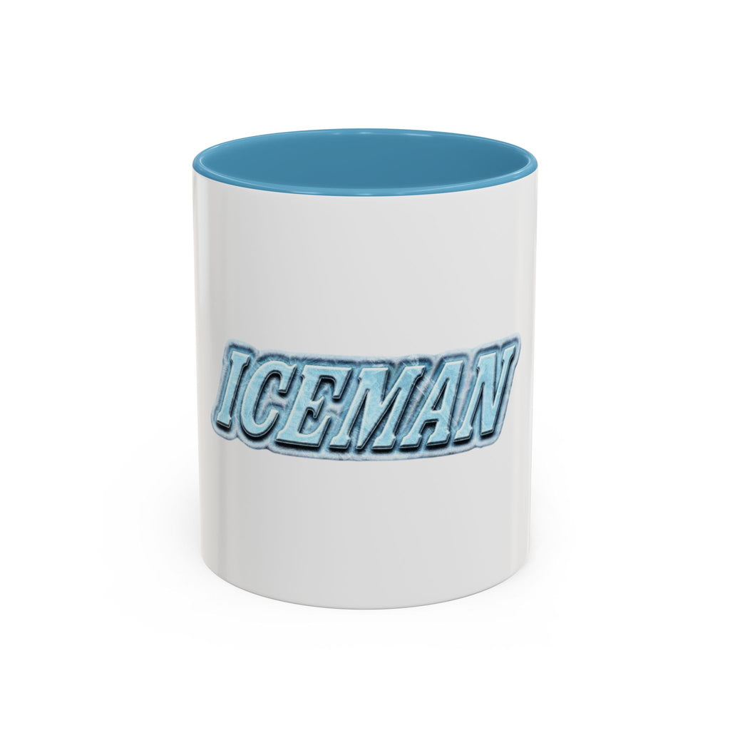 Iceman Accent Coffee Mug — Frosted Retro Text 11/15oz