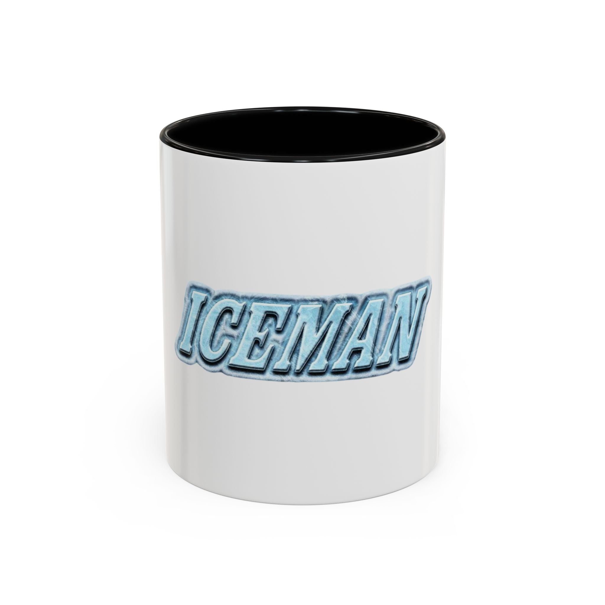 Iceman Accent Coffee Mug — Frosted Retro Text 11/15oz
