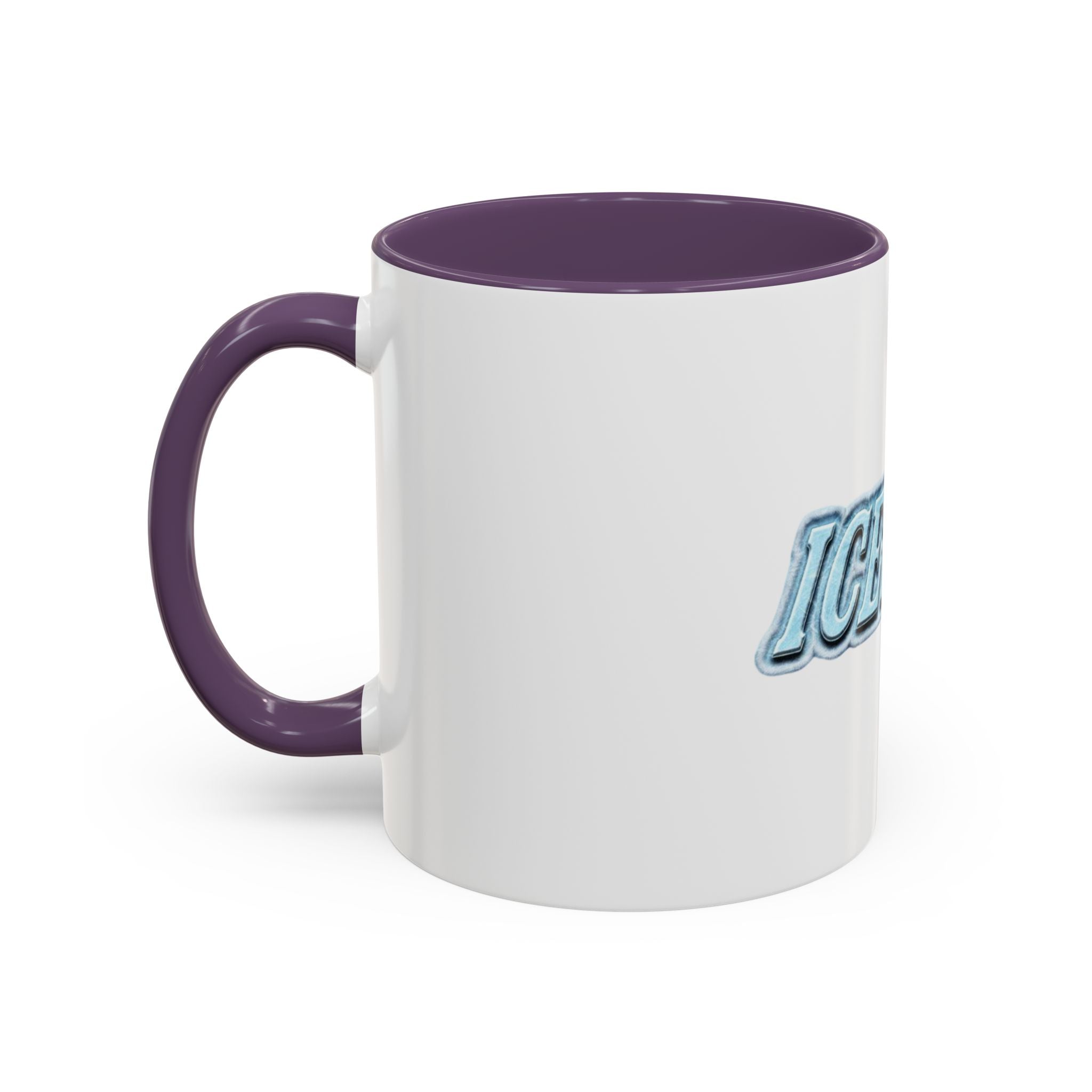 Iceman Accent Coffee Mug — Frosted Retro Text 11/15oz