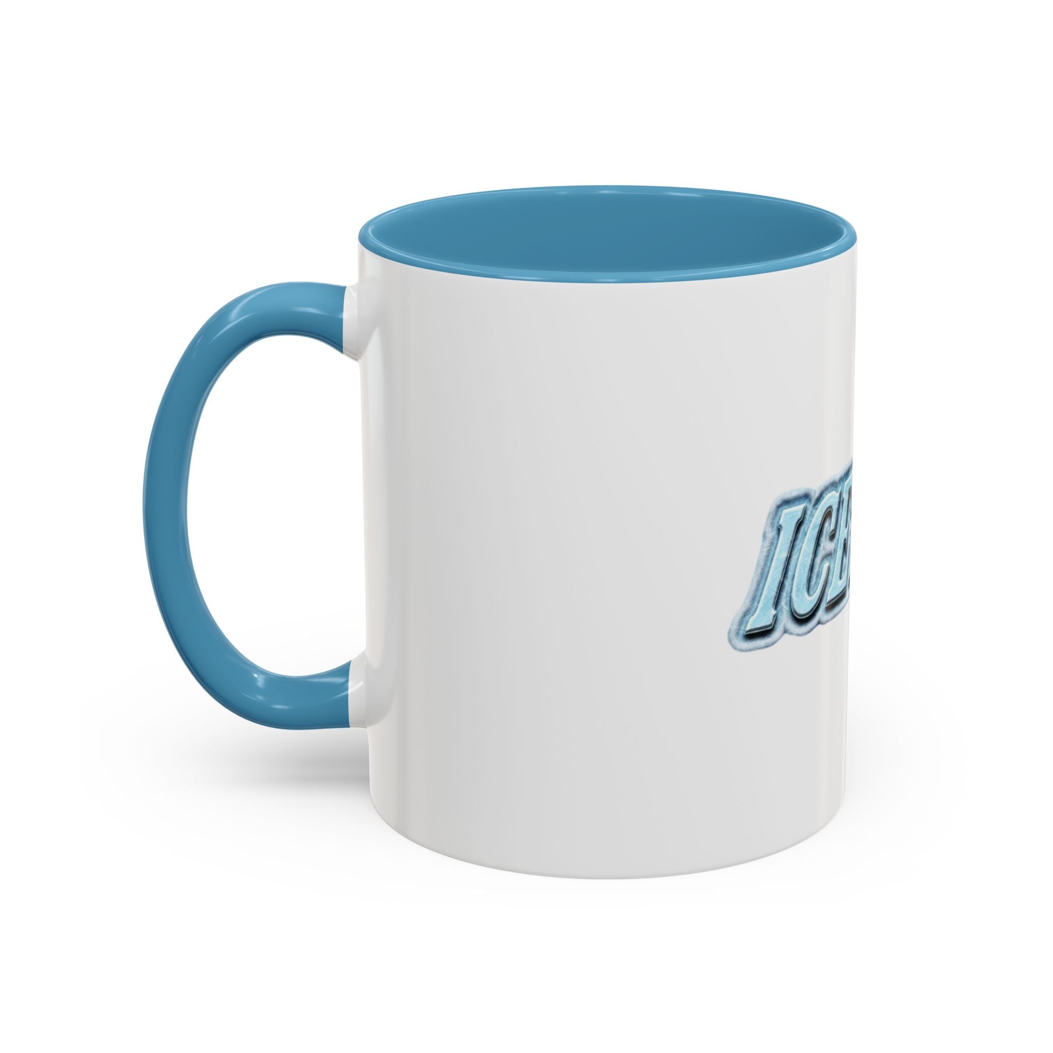 Iceman Accent Coffee Mug — Frosted Retro Text 11/15oz