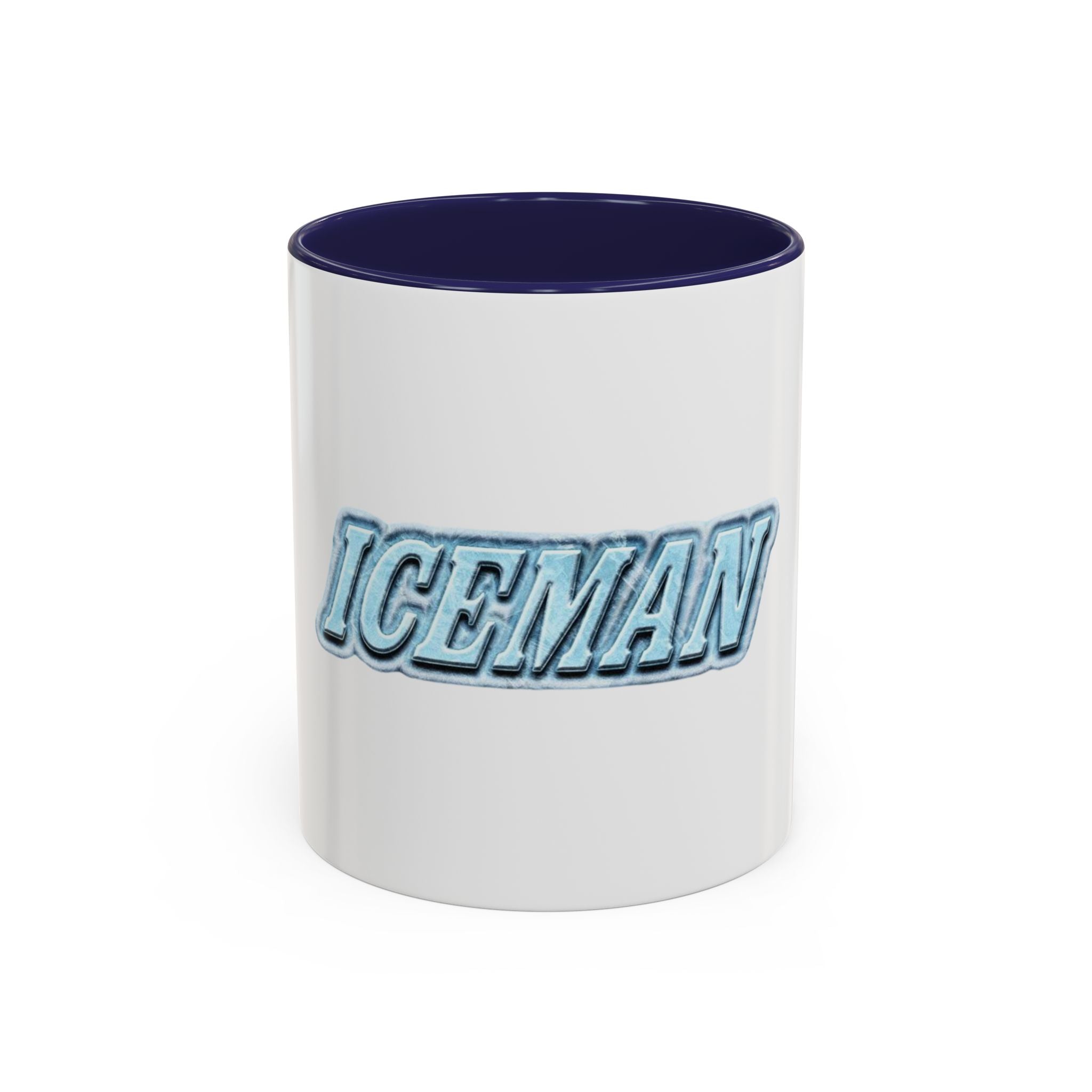 Iceman Accent Coffee Mug — Frosted Retro Text 11/15oz
