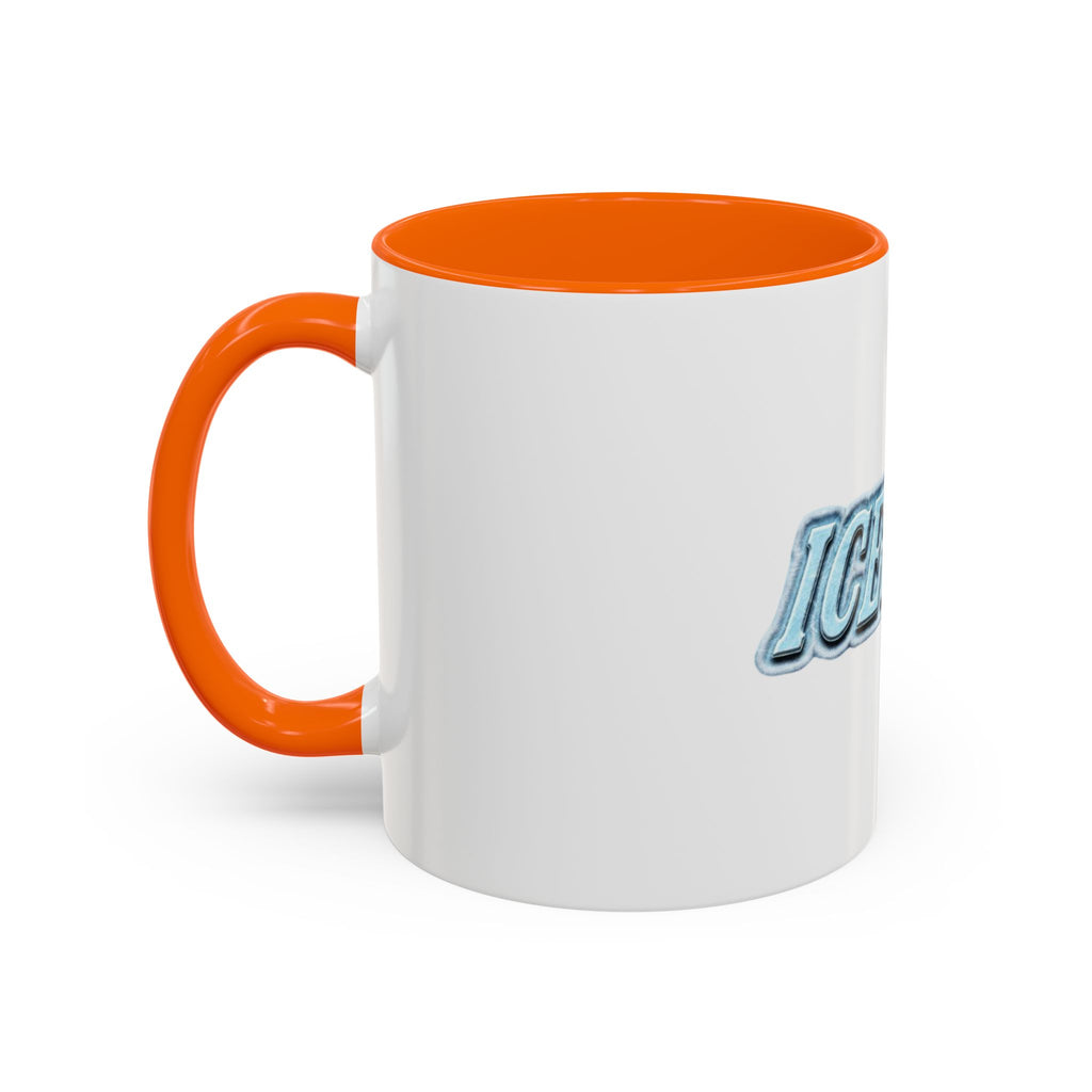 Iceman Accent Coffee Mug — Frosted Retro Text 11/15oz