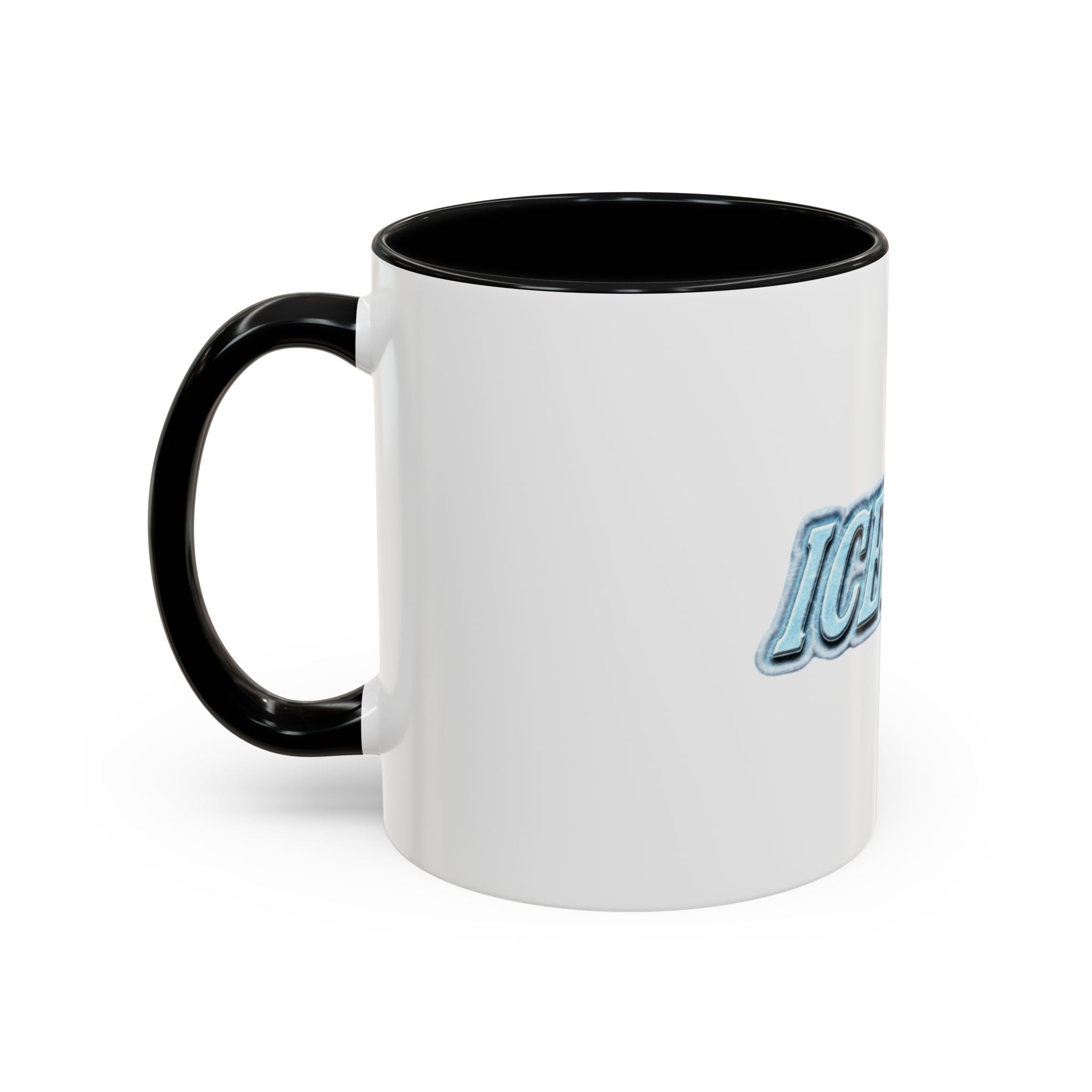 Iceman Accent Coffee Mug — Frosted Retro Text 11/15oz