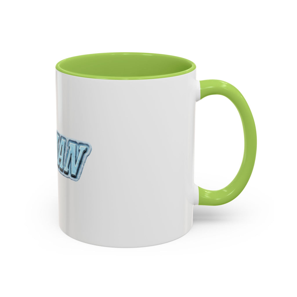 Iceman Accent Coffee Mug — Frosted Retro Text 11/15oz