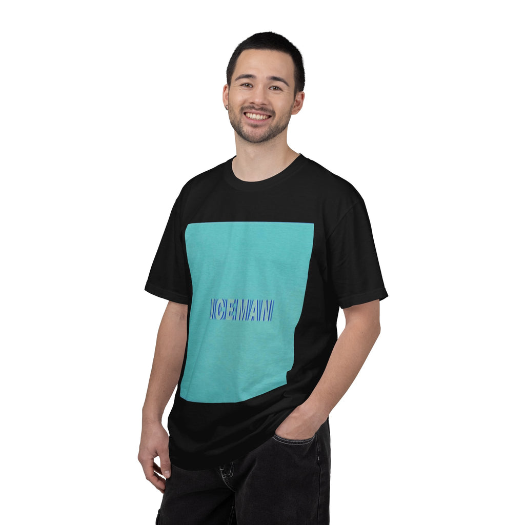 Iceman Graphic T-Shirt — Retro Blue Gradient Tee