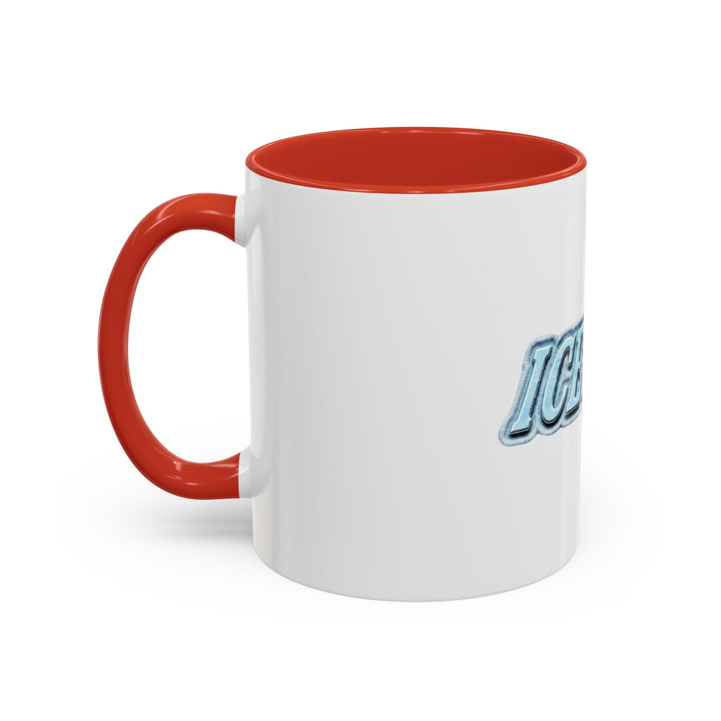 Iceman Accent Coffee Mug — Frosted Retro Text 11/15oz