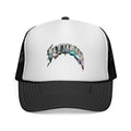 Abstract Watercolor Wave Trucker Cap