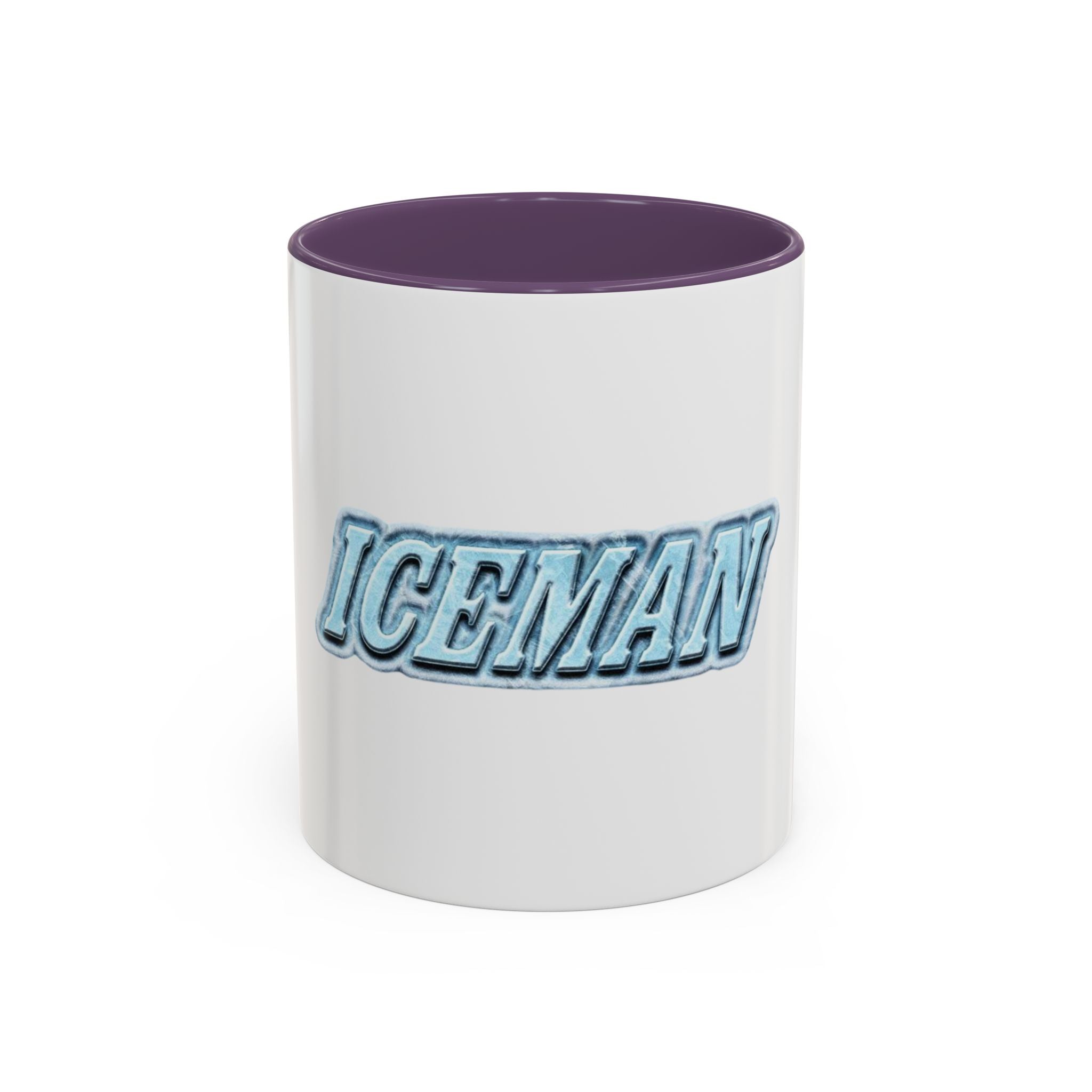 Iceman Accent Coffee Mug — Frosted Retro Text 11/15oz