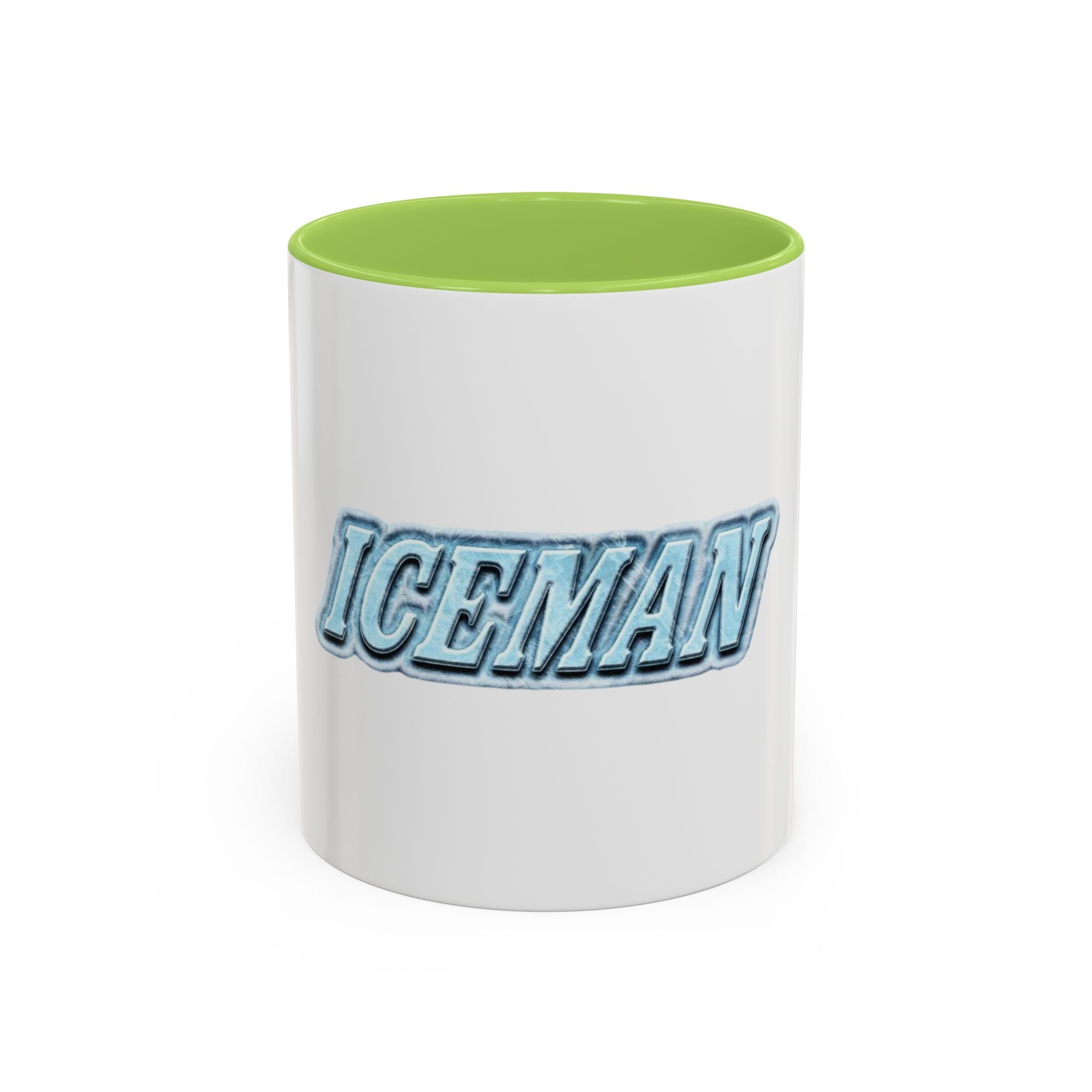 Iceman Accent Coffee Mug — Frosted Retro Text 11/15oz