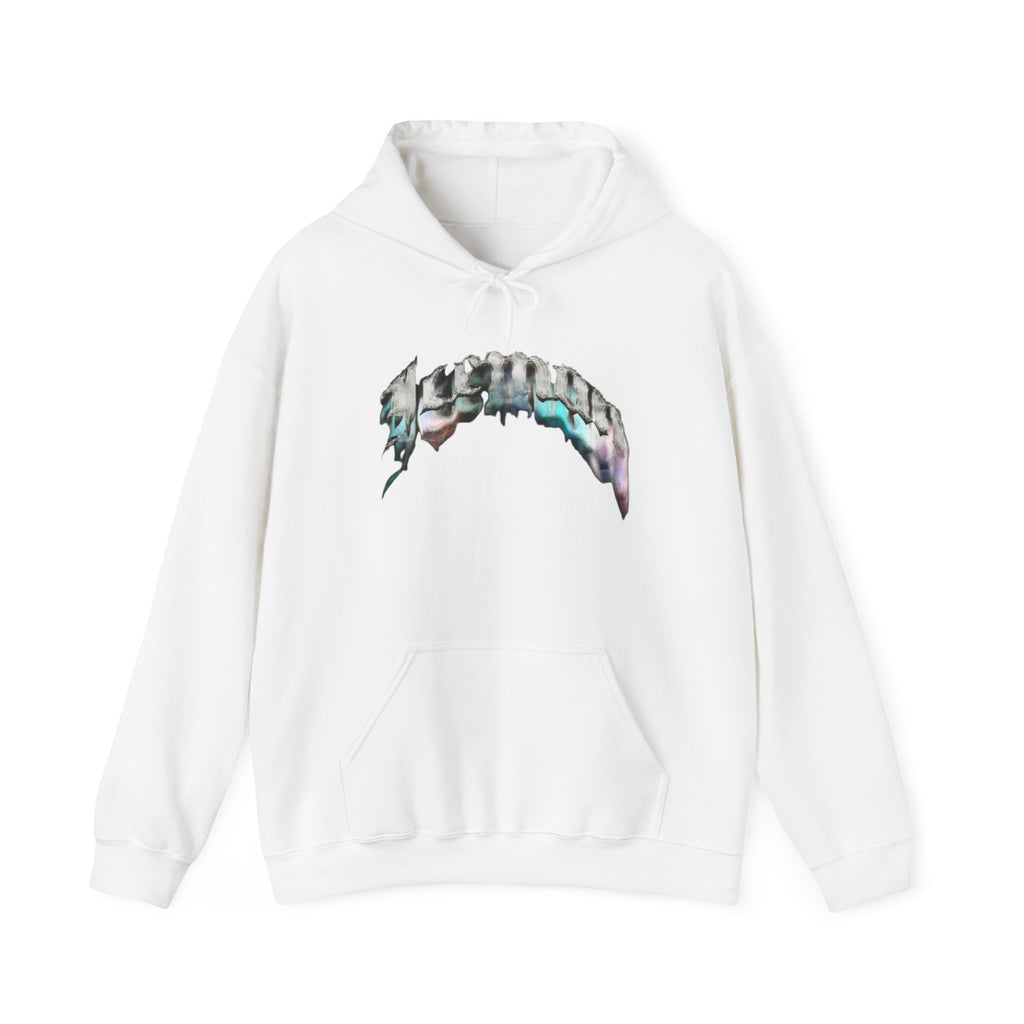 Hoodie — Iridescent Abstract Arch Graphic Pullover
