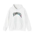 Hoodie — Iridescent Abstract Arch Graphic Pullover