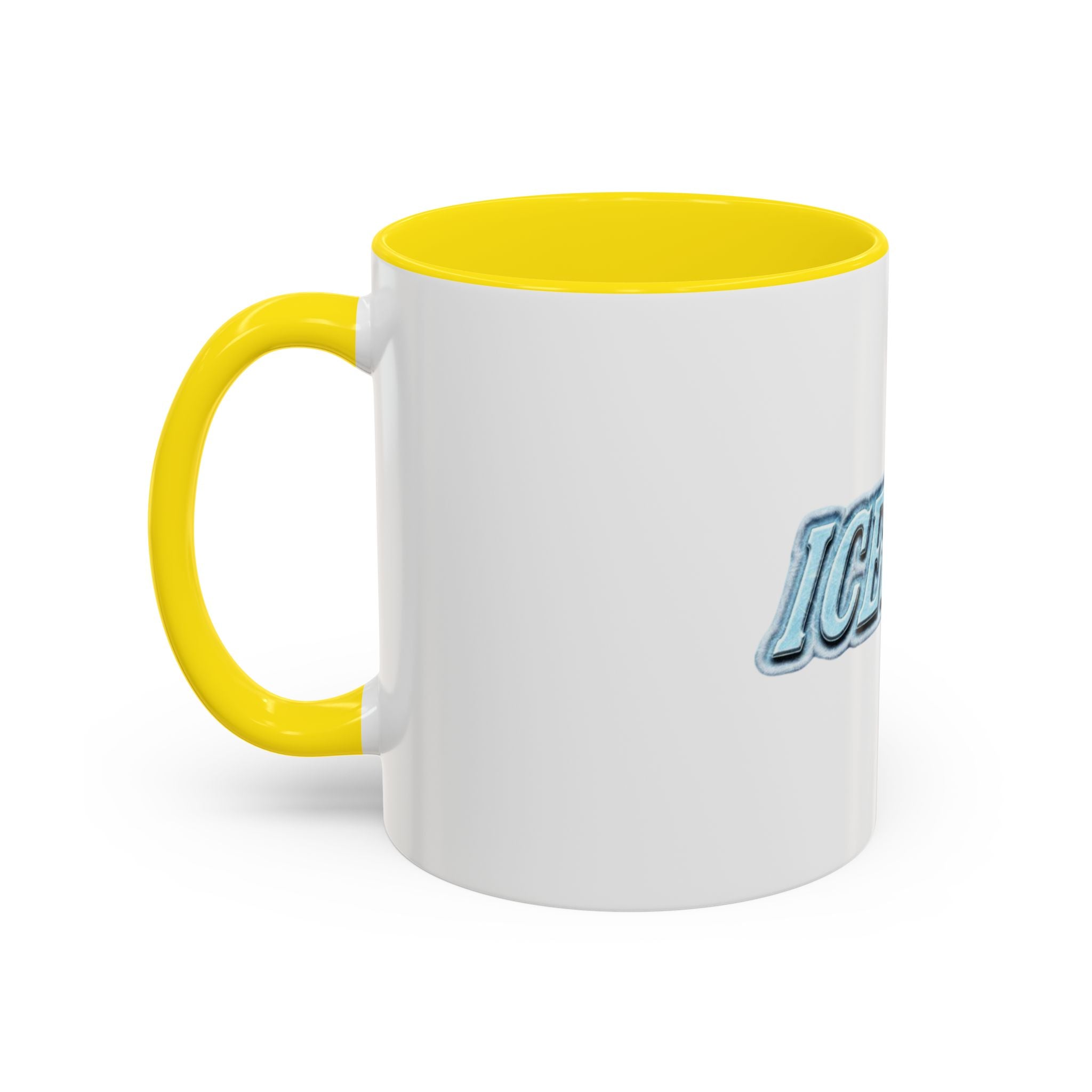 Iceman Accent Coffee Mug — Frosted Retro Text 11/15oz