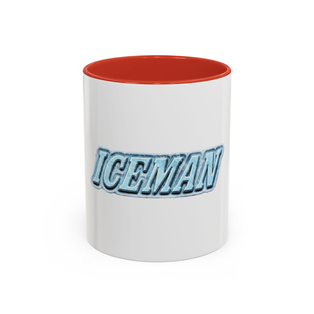Iceman Accent Coffee Mug — Frosted Retro Text 11/15oz