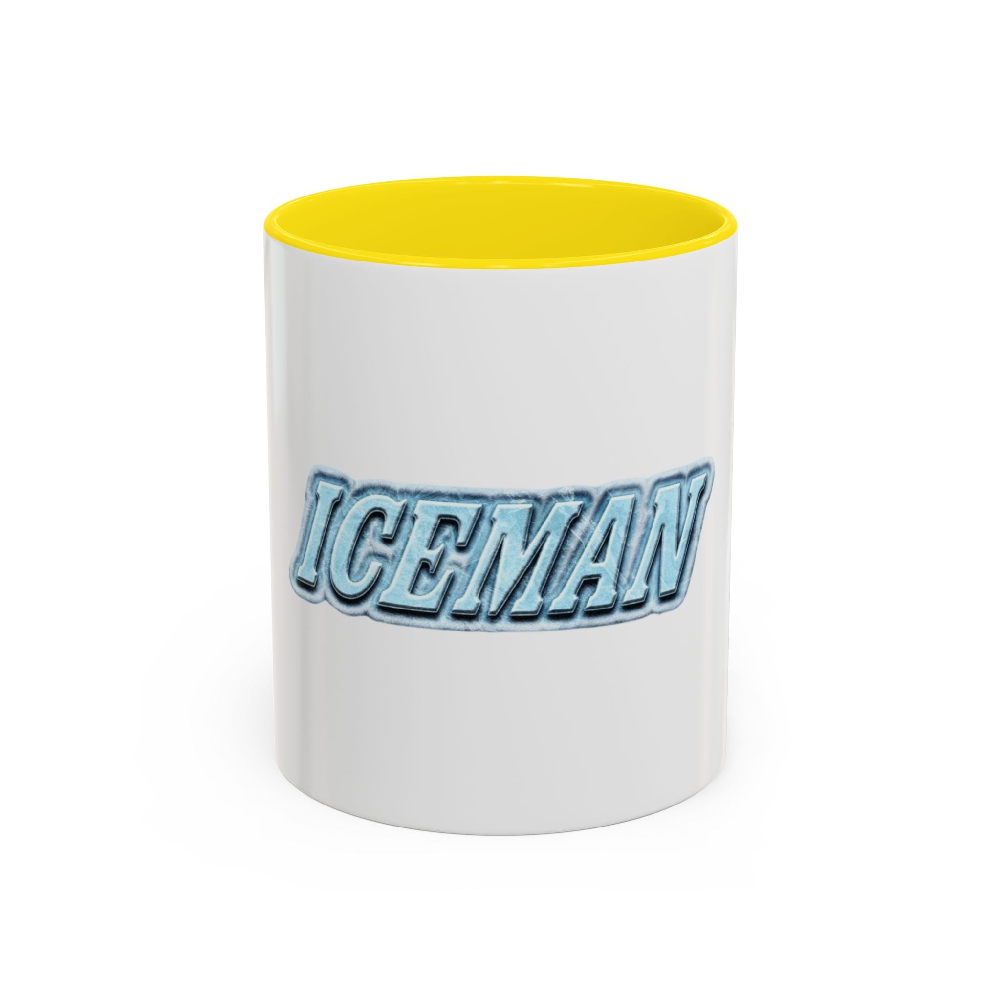 Iceman Accent Coffee Mug — Frosted Retro Text 11/15oz